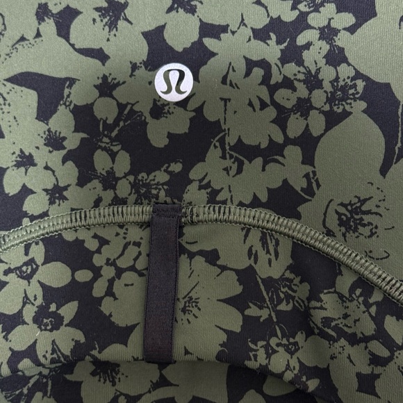 Lululemon Define Jacket Efflorescent Barracks Green Black Size 4 Luon W4AQCS - Picture 14 of 16